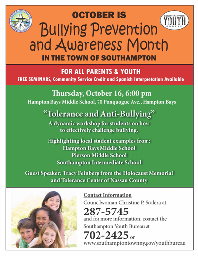 Bullying Prevention and Awareness Month